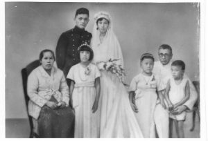 Bruiloft van de ouders van Paul